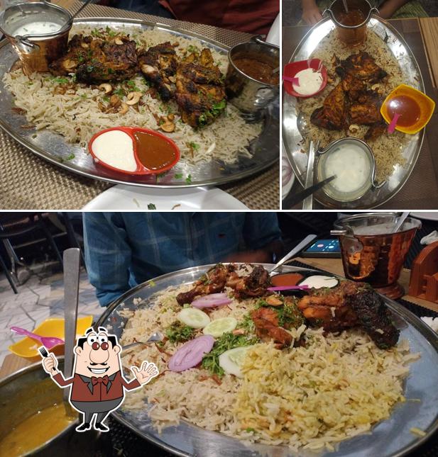 Food at zamzam restaurant