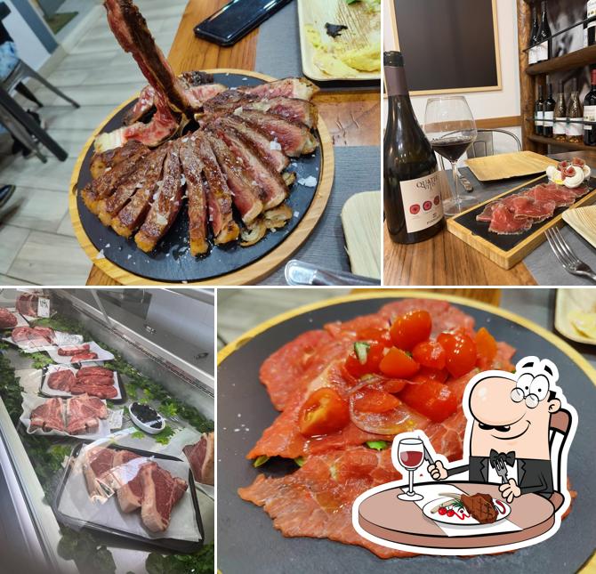 A'Chianca Risto&braceria serve pasti a base di carne