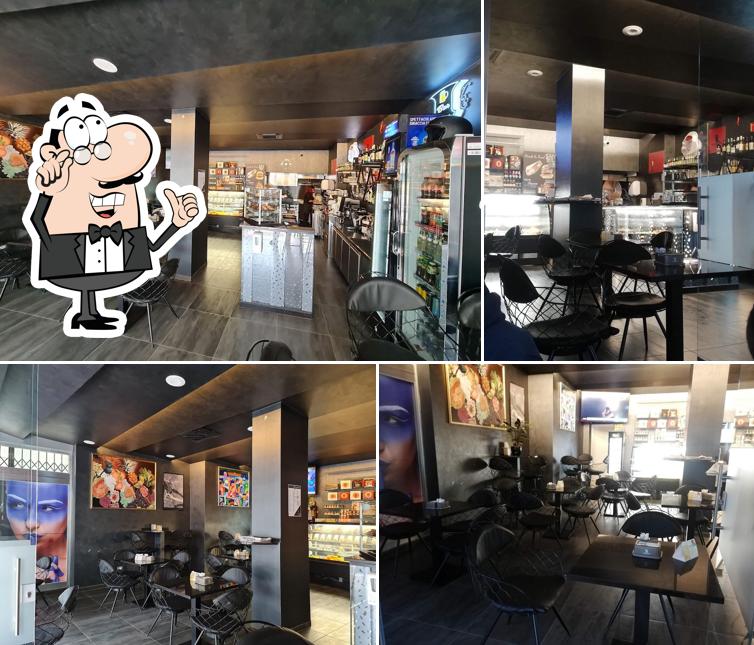 Gli interni di Bar Bona