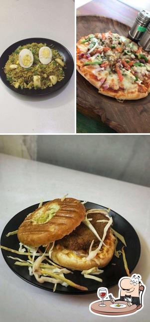 Food at Busy Bean Cafe