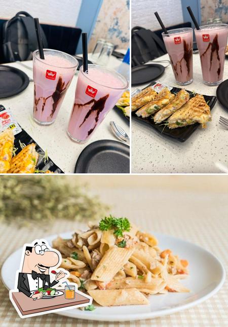 Food at Society cafe and resturant