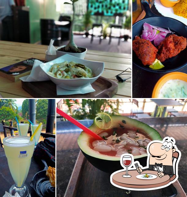 Food at Town Cube cafe