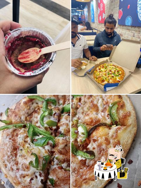 Food at Domino's Pizza Friends Colony, Una