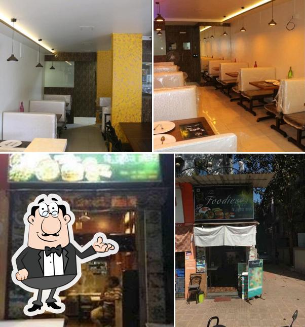 The interior of The.Foodies Corner