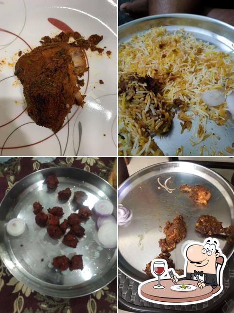 Meals at Hot chilli restaurant