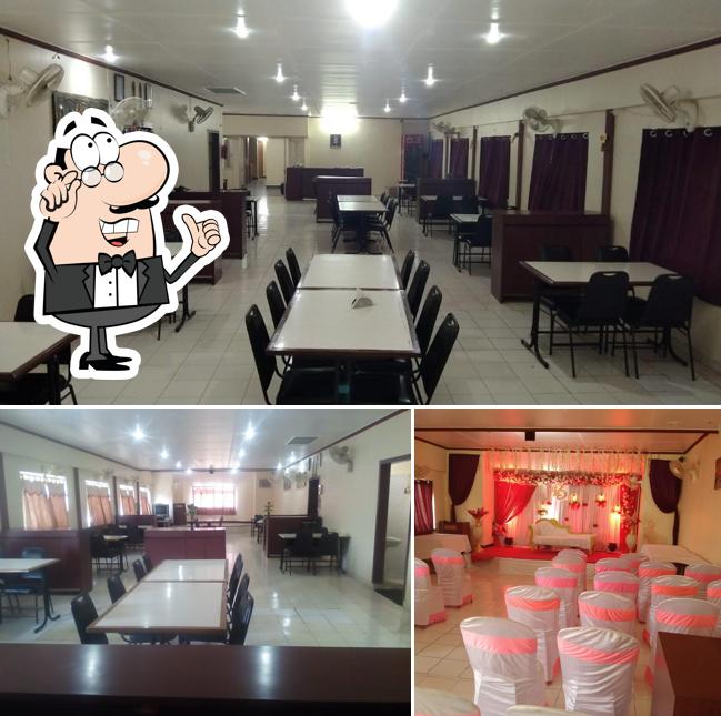 The interior of MEHFIL RESTAURANT