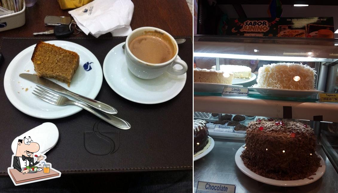 Comida em Café São Braz