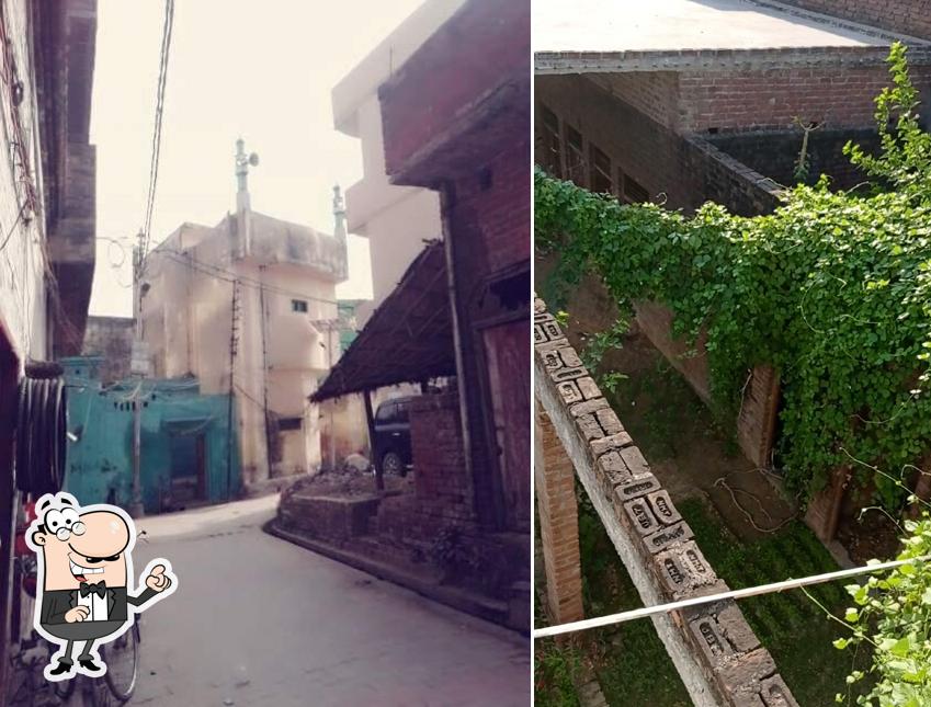 The exterior of AAZAD BIRYANI AND COLD DRINK CENTER