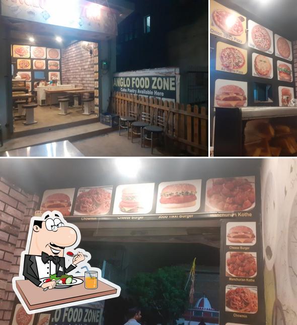 Food at Anglo Food Zone