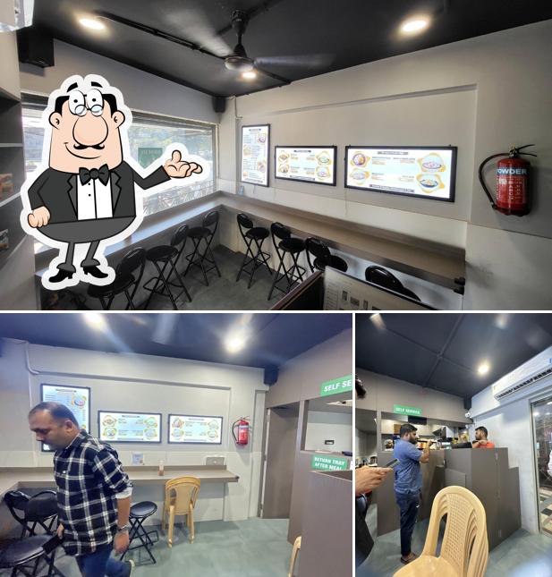 The interior of Bhai Bhai Dabeliwala