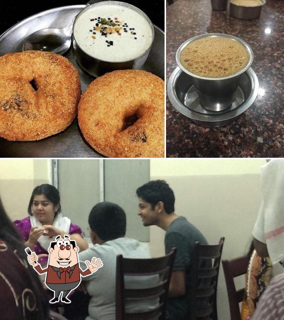 The image of food and interior at Bhupendra Mansion South Indian Breakfast