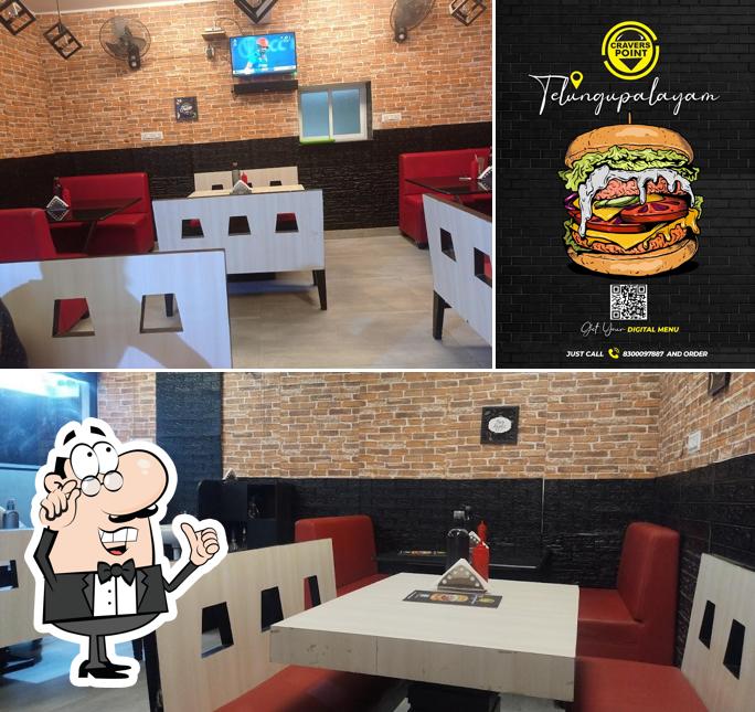 The interior of Cravers point