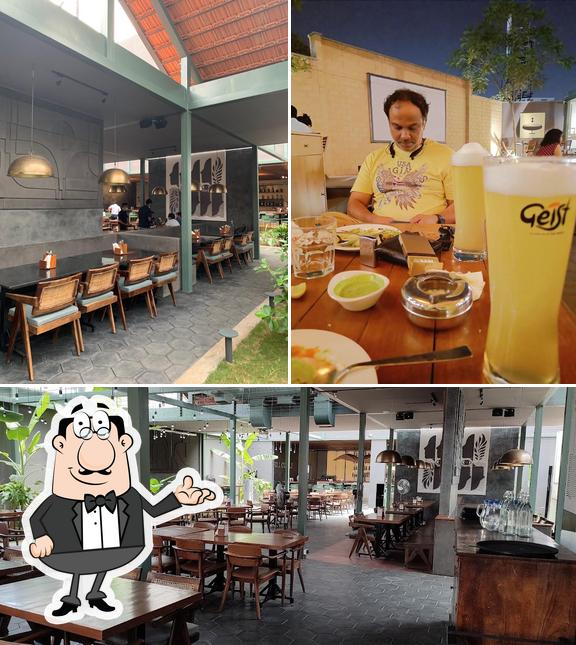 The interior of FULL CIRCLE - Taproom • Kitchen • Culture