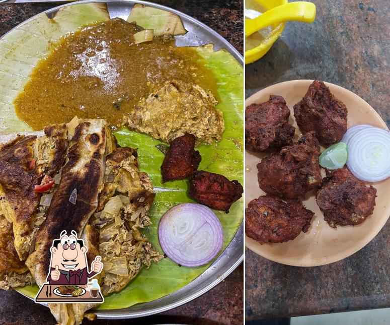 Get meat meals at Hameed Malaysian Parotta