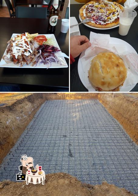Questa è la immagine che mostra la cibo e esterno di Istanbul Turkish Pizza & Kebap