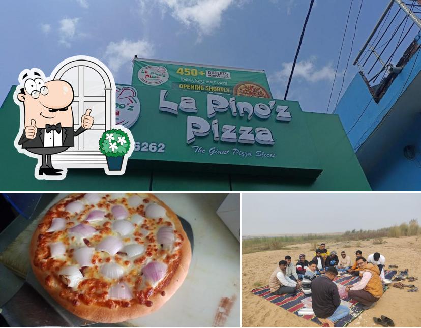 Among various things one can find exterior and pizza at La Pino'z Pizza-Gandhi Nagar-Dehri, Bihar