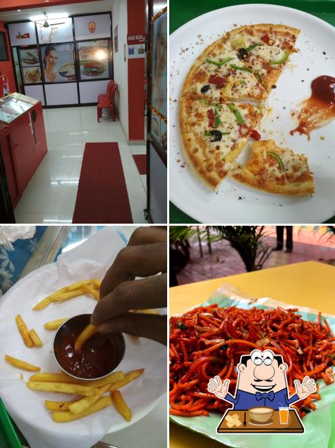 Food at Laziz Pizza, Jamkhandi