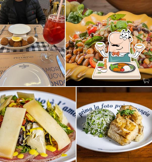 Ceviche em Pecorino Bar & Trattoria Shopping Mueller: Massas, Risoto, Pizza, Delivery PR