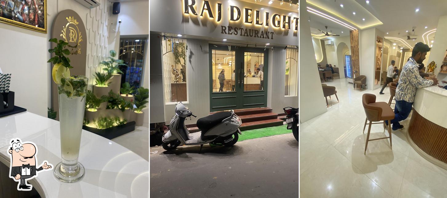 The interior of Raj Delight