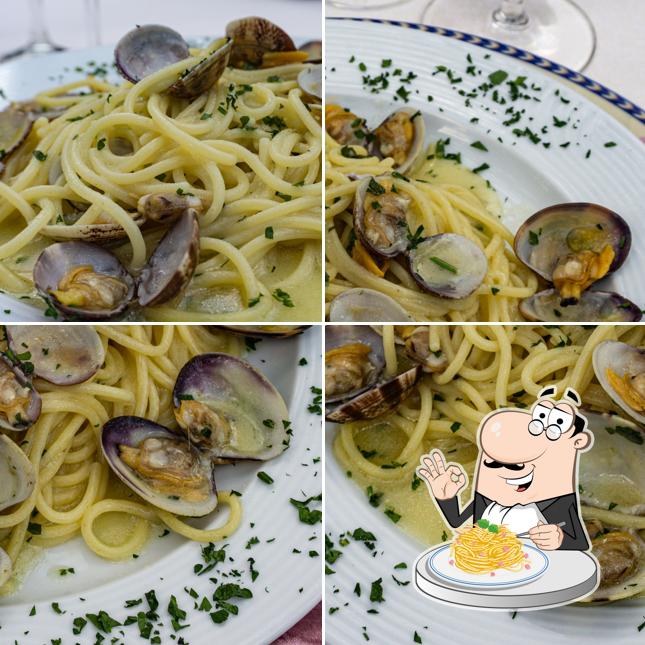 Spaghetti alla carbonara al Ristorante Hotel Villa Icidia