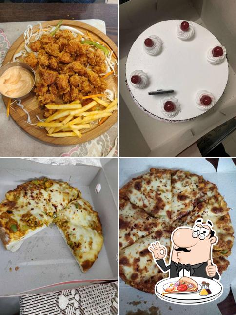 Pick different kinds of pizza
