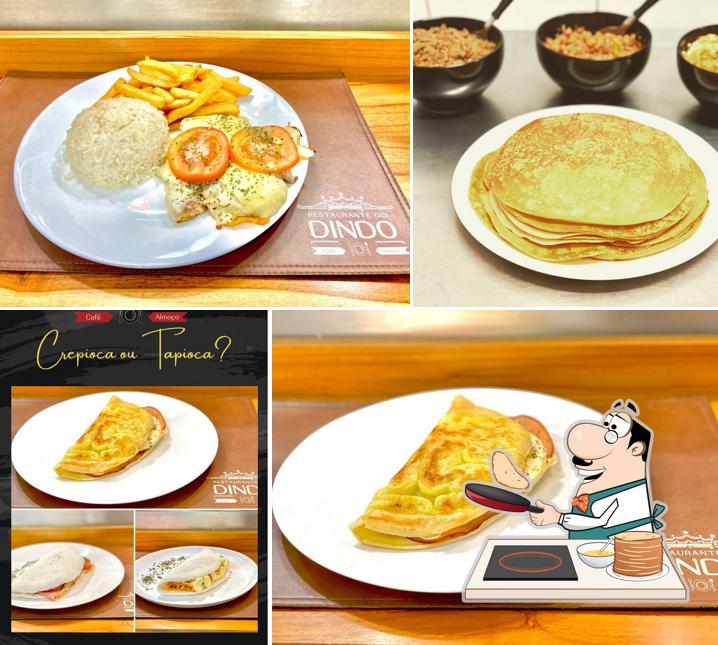 Panquecas em Restaurante do Dindo / Fafá Café