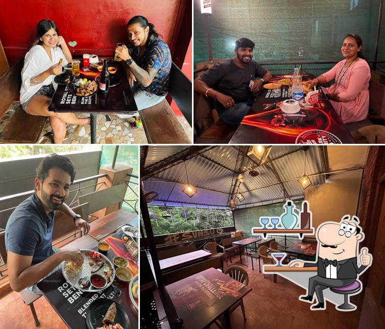 The interior of SunSu Bar & Restaurant