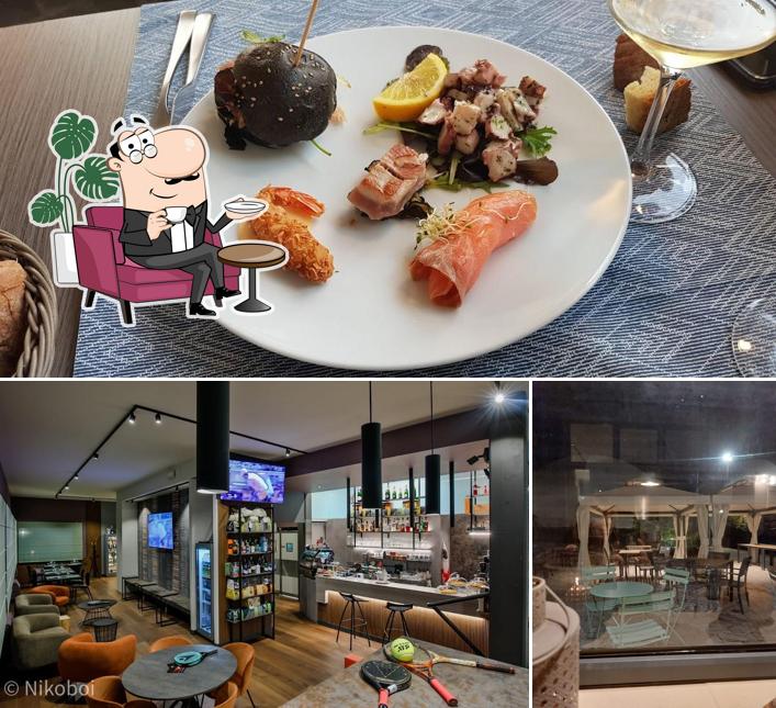 Tra le varie cose da WIN Restaurant & Drink si possono trovare la interni e cibo