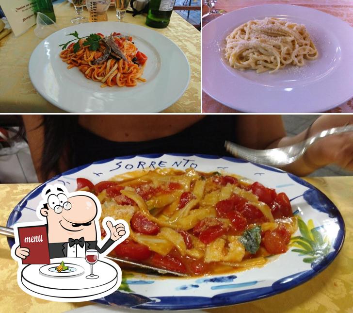 Spaghetti alla carbonara al Ristorante Sorrento
