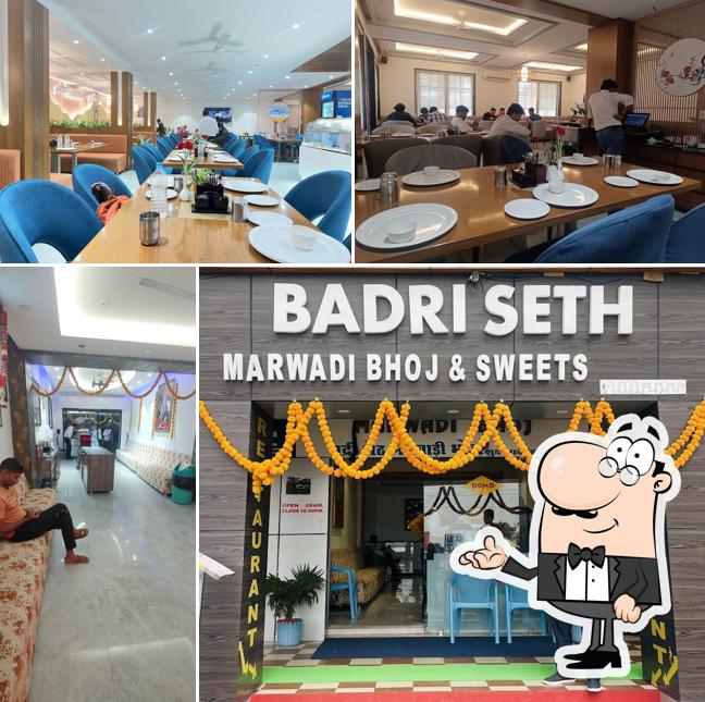 The interior of Badri Seth Marwari Bhoj