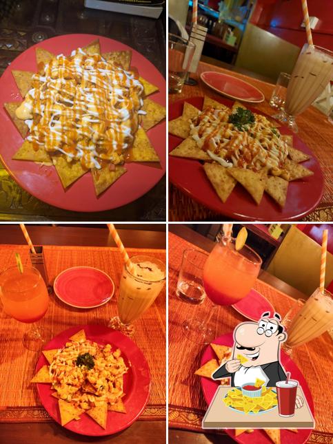 Nachos at KITAB CAFE