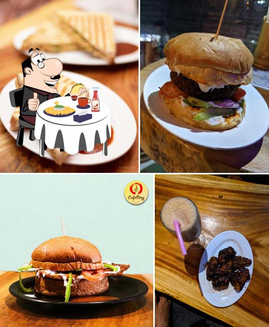 Hamburger at Cafellery