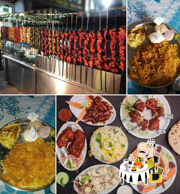 Food at Hyderabadi Tandoor