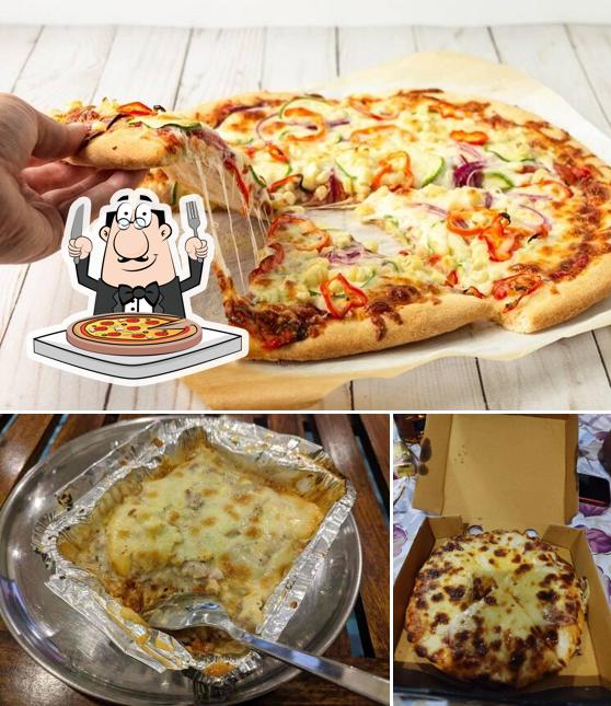 Order pizza at OMG Pizza