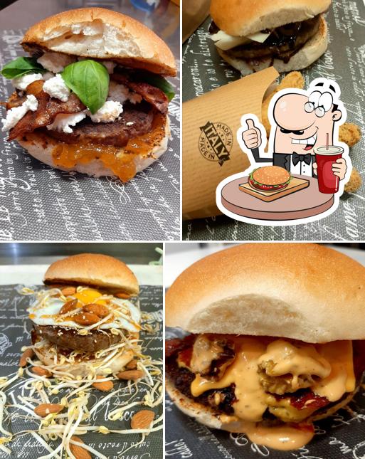 Prenditi un hamburger a Boom Boom Pizza