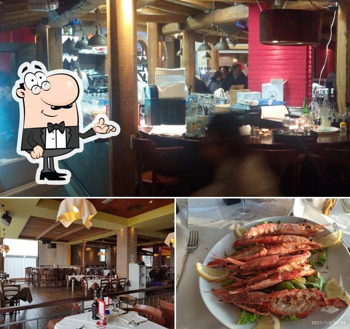 La interni e bevanda del ristorante