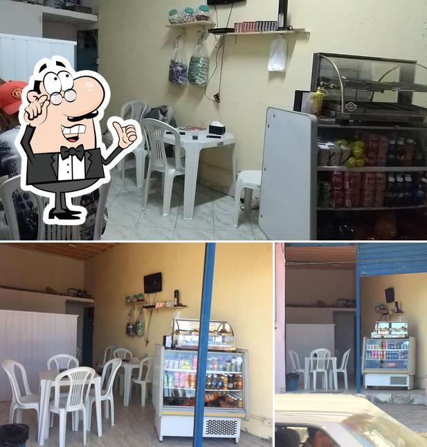 O interior do Esquina do Salgado