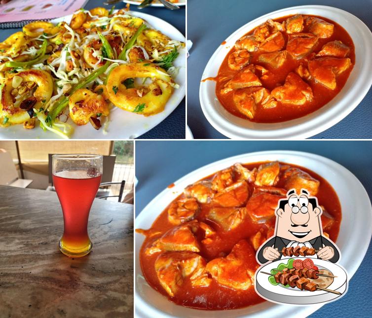 Food at Fish Curry Bar and Restaurant