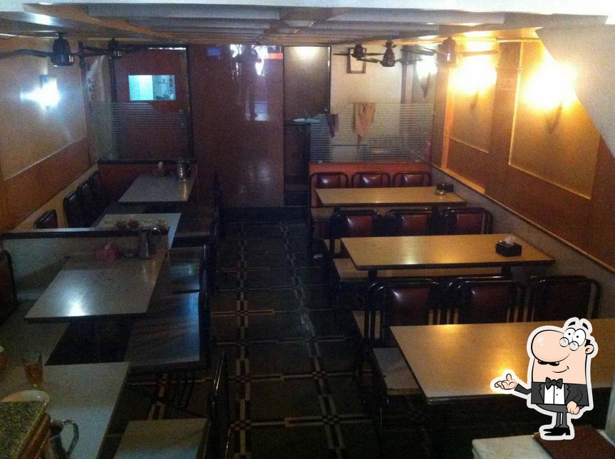 The image of interior and food at Aishwarya Restaurant and Bar