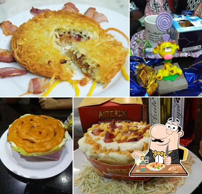 Platos en Asterix Batataria Itamaraty