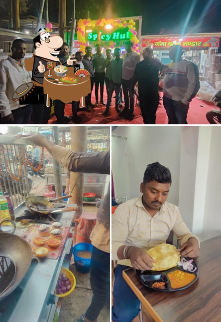Food at Desi Spicy Hub