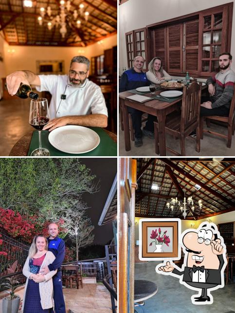 O interior do Fornalle Aeroporto Trattoria e Pizzaria