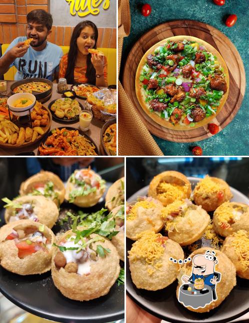 Food at Papa Louie's Pizza Kalol