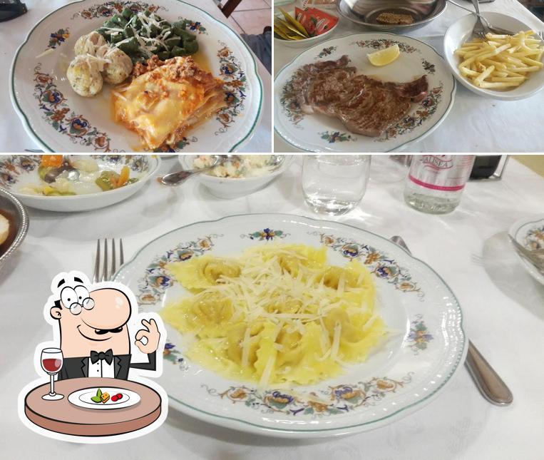 Platti al Ristorante Foci da Rita