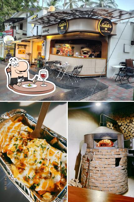 Sahib's Brick Oven Pizza Mysore is distinguished by food and exterior