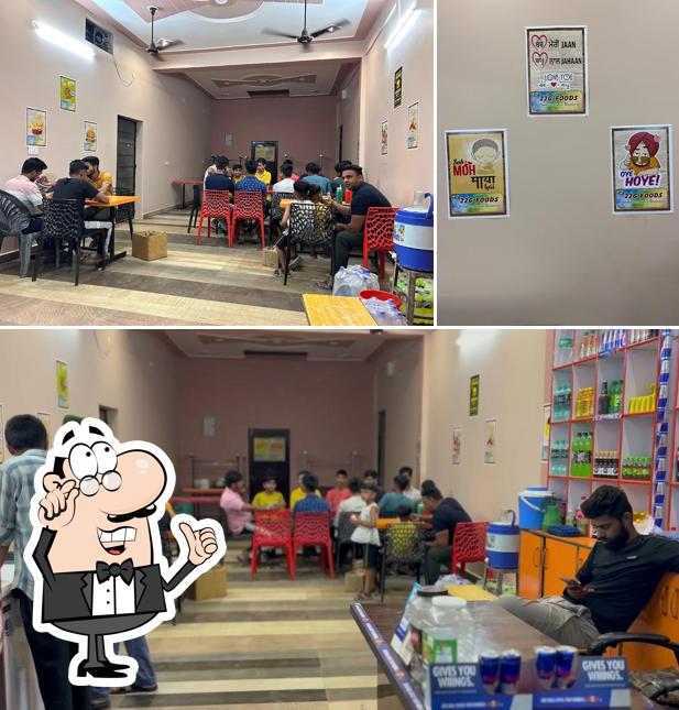 The interior of Sardar Ji Pakode wale C/o 22G Foods