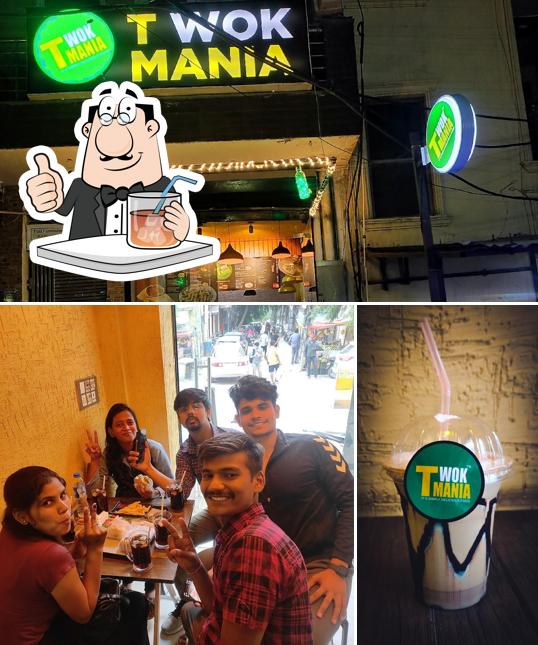 T Wok Mania is distinguished by drink and exterior