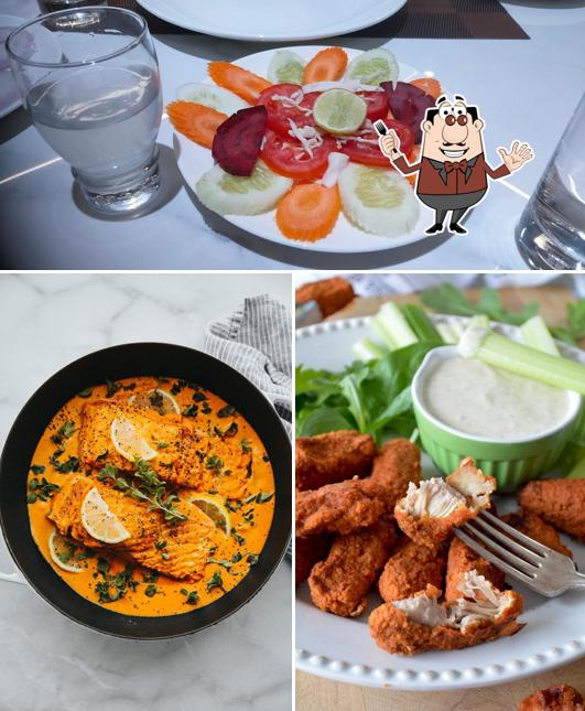 Food at The Seafood Lounge