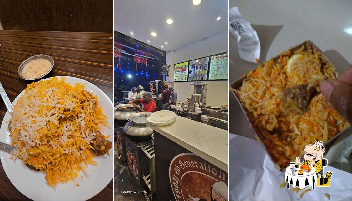 Food at Wahid Biryani