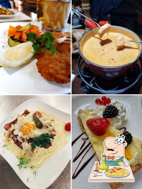 Platti al Restaurant Walliser Kanne